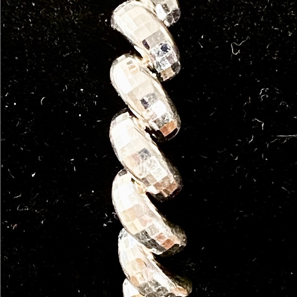 Vintage Milor Italy .925 Sterling San Marco Link Bracelet - Picture 2 of 8